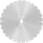 Диск циркулярен за рязане Bosch на дърво грубо с HM пластини  400 мм, 30 мм, 2.5 мм, 28 z, PRO Construct Wood - product - 095 BSH2033