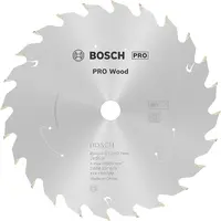 Диск карбиден за рязане Bosch на дърво  140 мм, 12.7 мм, 1 мм, 24 z, PRO Wood cordless