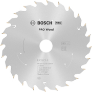 Диск карбиден за рязане Bosch на дърво  140 мм, 20 мм, 1 мм, 24 z, PRO Wood cordless - product - 095 BSH2043
