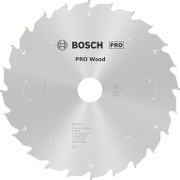 Диск карбиден за рязане Bosch на дърво  216 мм, 30 мм, 1.4 мм, 24 z, PRO Wood cordless - product - 095 BSH2078