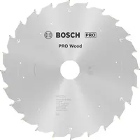 Диск карбиден за рязане Bosch на дърво  216 мм, 30 мм, 1.4 мм, 24 z, PRO Wood cordless