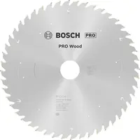 Диск карбиден за рязане Bosch на дърво  216 мм, 30 мм, 1.4 мм, 48 z, PRO Wood cordless