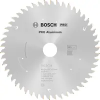 Диск карбиден за рязане Bosch на алуминий  140 мм, 20 мм, 1.1 мм, 50 z, PRO Aluminium cordless