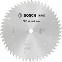 Диск карбиден за рязане Bosch на алуминий  150 мм, 10 мм, 1.3 мм, 52 z, PRO Aluminium cordless