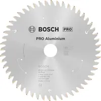Диск карбиден за рязане Bosch на алуминий  150 мм, 20 мм, 1.3 мм, 52 z, PRO Aluminium cordless