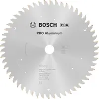 Диск карбиден за рязане Bosch на алуминий  165 мм, 15.88 мм, 1.3 мм, 54 z, PRO Aluminium cordless