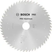 Диск карбиден за рязане Bosch на алуминий  210 мм, 30 мм, 1.3 мм, 54 z, PRO Aluminium cordless
