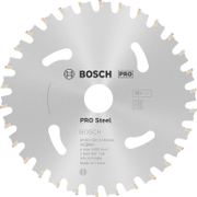 Диск карбиден за рязане Bosch на метал  136 мм, 20 мм, 1.2 мм, 30 z, PRO Steel cordless - product - 095 BSH2114