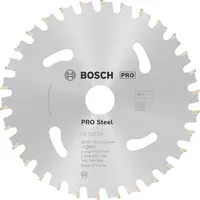 Диск карбиден за рязане Bosch на метал  136 мм, 20 мм, 1.2 мм, 30 z, PRO Steel cordless