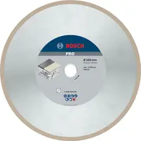 Диск диамантен за сухо рязане Bosch на керамика, теракот и фаянс  350 мм, 25.4 мм, 3 мм, PRO Ceramic