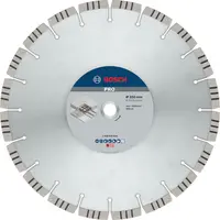 Диск диамантен за мокро рязане Bosch на бетон и армиран бетон  350 мм, 20/25.4 мм, 3.2 мм, PRO Concrete