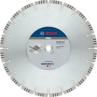 Диск диамантен за мокро рязане Bosch на бетон и армиран бетон  400 мм, 20/25.4 мм, 3.2 мм, PRO Concrete
