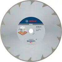 Диск диамантен за мокро рязане Bosch мрамор и мек камък  350 мм, 25.4 мм, 2.6 мм, PRO Marble