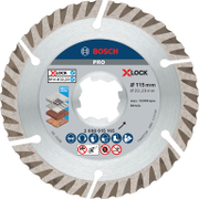 Диск диамантен за сухо рязане Bosch универсален  115 мм, 22.23 мм, 2 мм, PRO Multi Material X-Lock - product - 095 BSH2154
