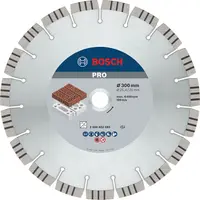 Диск диамантен за сухо рязане Bosch на тухли  300 мм, 20/25.4 мм, 2.8 мм, PRO Abrasive