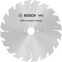 Диск циркулярен за рязане Bosch на дърво грубо с HM пластини  250 мм, 30 мм, 2.2 мм, 20 z, PRO Construct Wood