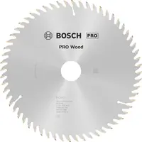 Диск циркулярен за рязане Bosch на дърво напречно надлъжно с HM пластини  210 мм, 30 мм, 1.8 мм, 60 z, PRO Wood
