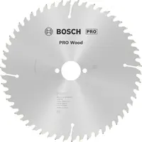 Диск циркулярен за рязане Bosch на дърво напречно надлъжно с HM пластини  216 мм, 30 мм, 1.6 мм, 54 z, PRO Wood