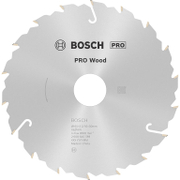 Диск циркулярен за рязане Bosch на дърво напречно надлъжно с HM пластини  165 мм, 30 мм, 1.6 мм, 18 z, PRO Wood - product - 095 BSH2191