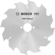 Диск циркулярен за рязане Bosch на дърво напречно надлъжно с HM пластини  190 мм, 30 мм, 1.6 мм, 12 z, PRO Wood - product - 095 BSH2193