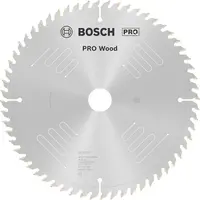 Диск циркулярен за рязане Bosch на дърво напречно надлъжно с HM пластини  254 мм, 30 мм, 2.2 мм, 60 z, PRO Wood