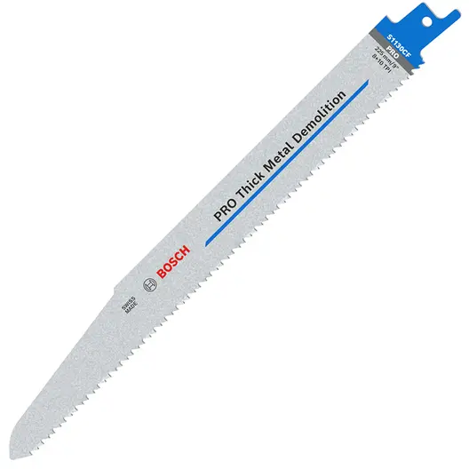 Нож за саблен трион Bosch за метал  225 мм, 8+10 TPI, 25 бр., PRO Thick Metal Demolition S1130CF