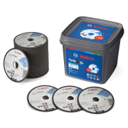 Диск карбофлексен за рязане Bosch на метал, кутия  125 мм, 22.23 мм, 1 мм, 100 бр., Standard for Metal - product - 095 BSH2228