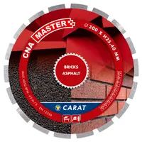 Диск диамантен за мокро рязане Carat на асфалт  350 мм, 25.4 мм, CNAM