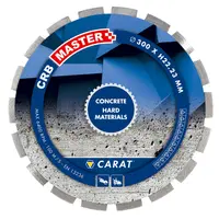 Диск диамантен за сухо и мокро рязане Carat на армиран бетон  600 мм, 25.4 мм, CRB Master