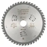 Диск циркулярен за рязане DeWALT на дърво фино напречно надлъжно с HM пластини  216 мм, 30 мм, 2.6 мм, 48 z, Extreme