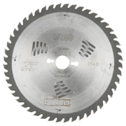 Диск циркулярен за рязане DeWALT на дърво фино напречно надлъжно с HM пластини  260 мм, 30 мм, 2.6 мм, 48 z, Extreme - product - 095 DWA 145