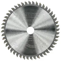 Диск циркулярен за рязане DeWALT на дърво фино напречно надлъжно с HM пластини  160 мм, 20 мм, 2.6 мм, 48 z, Extreme