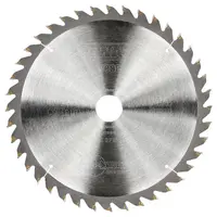 Диск циркулярен за рязане DeWALT на дърво фино напречно надлъжно с HM пластини  235 мм, 30 мм, 3 мм, 40 z, Extreme