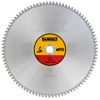 Диск циркулярен за рязане DeWALT на метали с HM пластини  355 мм, 25.4 мм, 2.31 мм, 90 z, Steel