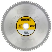 Диск циркулярен за рязане DeWALT на алуминий с HM пластини  305 мм, 30 мм, 3.2 мм, 80 z, Aluminium