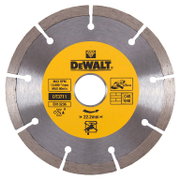 Диск диамантен за сухо рязане DeWALT на тухли, бетон и керемиди  125 мм, 22.23 мм, 1.8 мм, Diamond Edge - product - 095 DWT 861