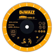 Диск диамантен за сухо рязане DeWALT на метал  355 мм, 25.4 мм, 3 мм, Diamond Edge - product - 095 DWT 862