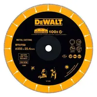 Диск диамантен за сухо рязане DeWALT на метал  355 мм, 25.4 мм, 3 мм, Diamond Edge