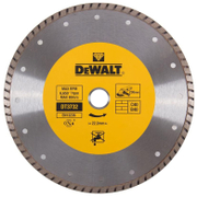 Диск диамантен за сухо рязане DeWALT на тухли, бетон и керемиди  230 мм, 22.23 мм, 2.6 мм, Diamond Edge - product - 095 DWT 875
