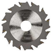 Диск циркулярен за рязане DeWALT с HM пластини за бисквит машина  102 мм, 22.3 мм, 3.9 мм, 12 z, Biscuit Joiner - product - 095 DWT1315