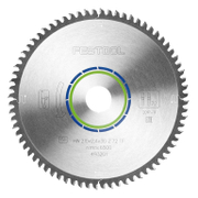 Диск циркулярен за рязане Festool на алуминий с HM пластини  210 мм, 30 мм, 1.9 мм, 72 z, TF72 - product - 095 FST 479