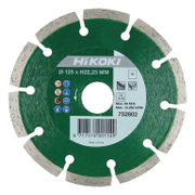 Диск диамантен за сухо рязане HiKOKI - Hitachi универсален  125 мм, 22.23 мм, 3.3 мм, Universal - product - 095 HTC 139