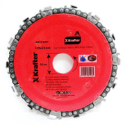 Диск верижен за рязане Krafter на дърво грубо  125 мм, 22.2 мм - product - 095 KRF1308