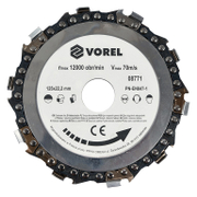 Диск верижен за рязане Vorel на дърво грубо  125 мм, 22.2 мм - product - 095 KRF1582