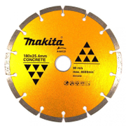 Диск диамантен за сухо рязане Makita на тухли, бетон и керемиди  180 мм, 25.4 мм, 1.3 мм - product - 095 MKT 136