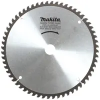 Диск циркулярен за рязане Makita на алуминий с HM пластини  190 мм, 20 мм, 1.6 мм, 60 z