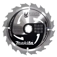 Диск циркулярен за рязане Makita на дърво напречно надлъжно с HM пластини  165 мм, 20 мм, 1.2 мм, 16 z, Makforce