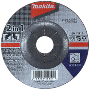 Диск карбофлексен за рязане Makita на метал  125 мм, 22.23 мм, 3.2 мм, B-21244 - product - 095 MKT1144