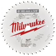Диск циркулярен за рязане Milwaukee на дърво с HM пластини с PTFE покритие  165 мм, 1.6 мм, 40 z, CSB P - product - 095 MLA1649