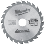 Диск циркулярен за рязане Milwaukee на дърво грубо с HM пластини  165 мм, 30 мм, 1.8 мм, 24 z, WCSB - product - 095 MLA1658